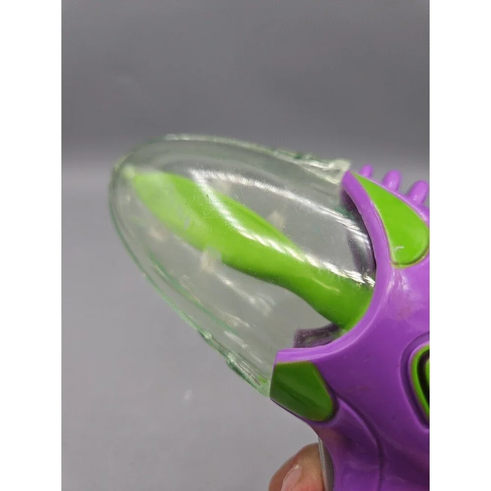 Disney On Ice Buzz Lightyear Blaster Gun Lights Sound Tested Works Purple Green